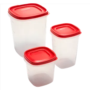 Set de Envases 6 Piezas Largos Varios Tamaños Easy Rubbermaid
